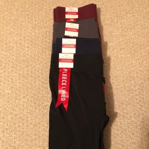 Lot of Fleece leggings